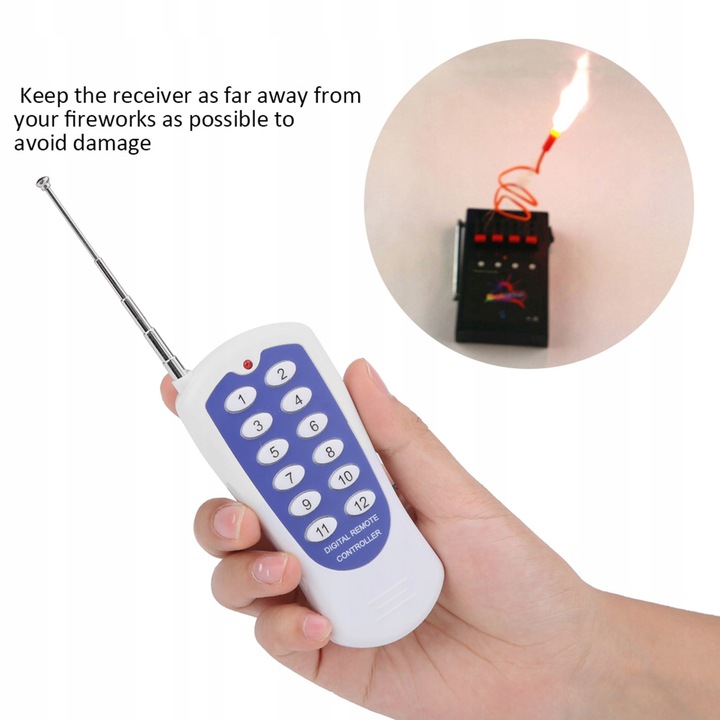 BEZPRZEWODOWY SYSTEM ODPALANIA FAJERWERKÓW