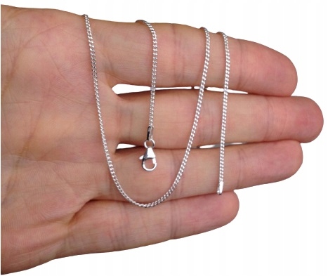 Łańcuszek Srebrny Pancerka + Krzyżyk SREBRNY Komplet (na PREZENT / KOMUNIA)