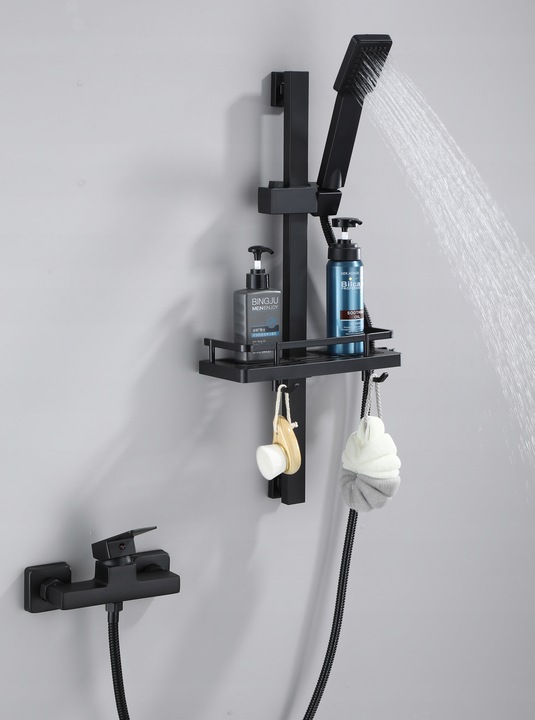 Bateria prysznicowa zxc czarny