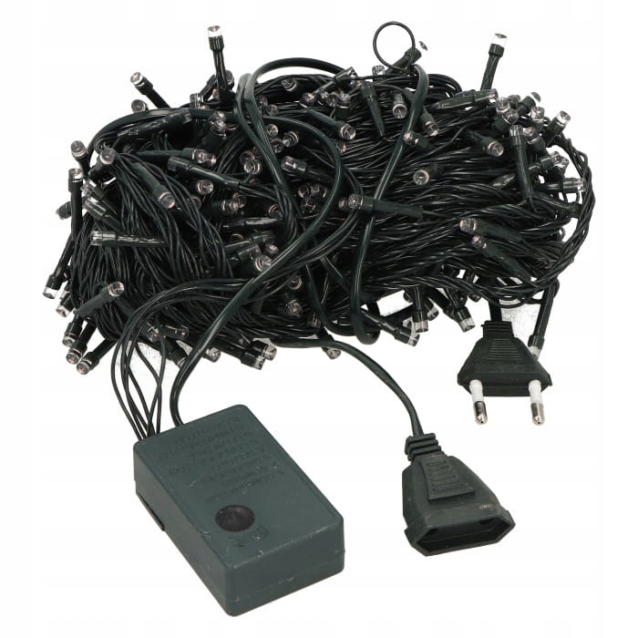 LAMPKI CHOINKOWE MOCNE 300 LED MULTIKOLOR PROGRAMATOR