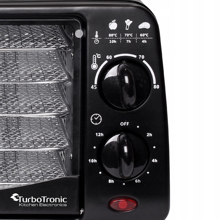 Suszarka do grzybów warzyw owoców TurboTronic DEHYDRATOR 350W poj. 9L