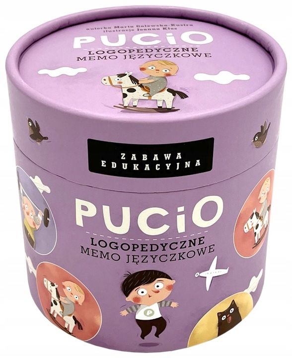 Logopedyczne memo języczkowe Pucio