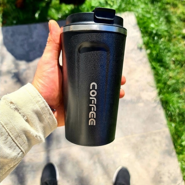 SMART KUBEK TERMICZNY TERMOS BIDON 510ML CZARNY