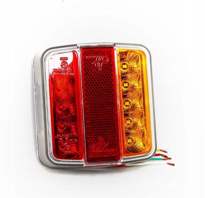 LEDOWA lampa tylna zespolona LED 12-24V 3 funkcje do przyczepek diodowa