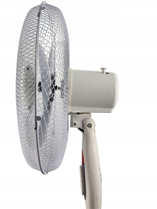 WENTYLATOR WIATRAK STOJĄCY PODŁOGOWY BIAŁY DUŻY