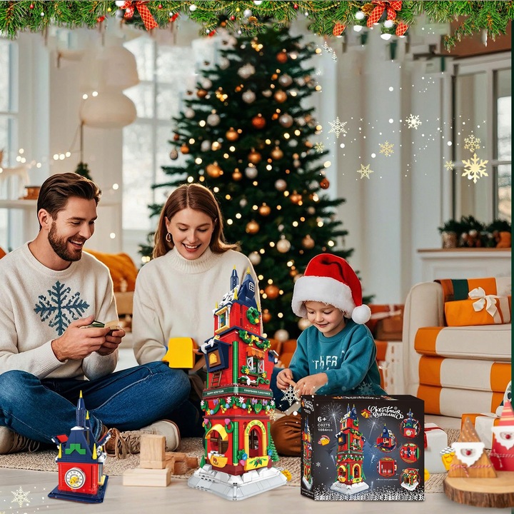 KALENDARZ ADWENTOWY ZEGAR PREZENT ŚWIĘTA ŚWIĄTECZNE DLA DZIECI 2025