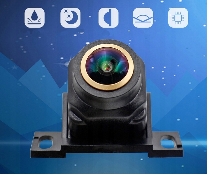 Kamera Cofania CVBS/AHD 720P 170 stopni rybie OKO