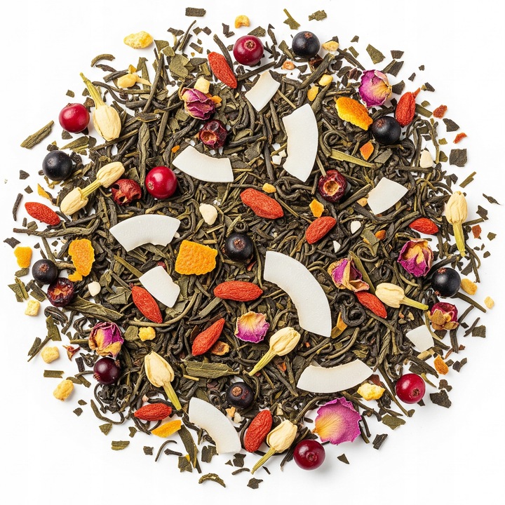 Duży Kosz Zestaw Prezentowy 6 Zielonych Herbat Dla Nauczycieli Koniec Roku