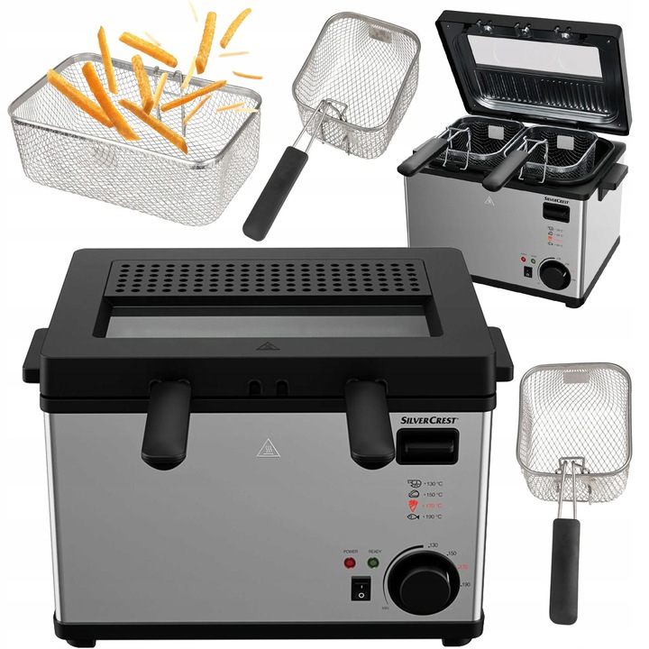 frytkownica tradycyjna silvercrest 2000W 4L