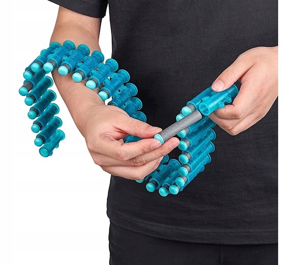 X-SHOT KARABIN CRUSHER MINIGUN + 24 STRZAŁEK NERF