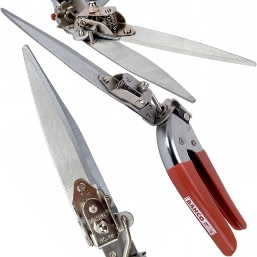 BAHCO REGULOWANE NOŻYCE DO TRAWY OSTRE HARTOWANE PRECYZYJNE OBROTOWE 355mm