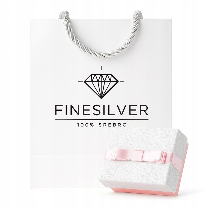 Srebrny naszyjnik dla dziewczynki jednorożec łańcuszek srebro pozłacane 925