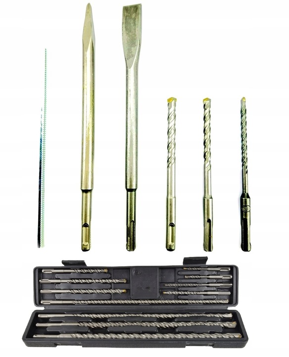 MŁOTOWIERTARKA 2800W SDS+ 2xGŁOWICA 16WIERTEŁ