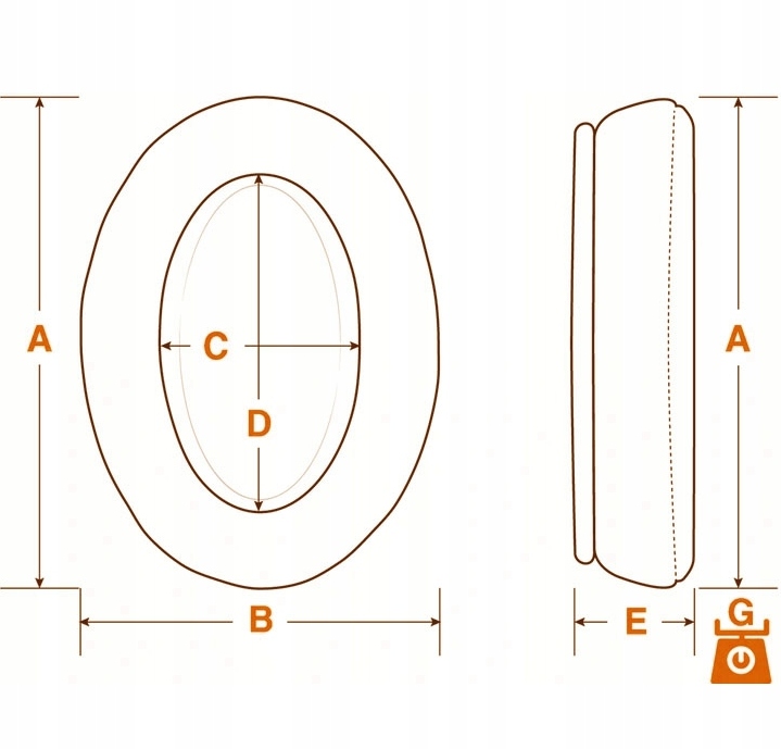 NAUSZNIKI PADY GĄBKI DO BOSE QC35 QC25 QC15 2 AE2 QC2 MEMORY FOAM TESA