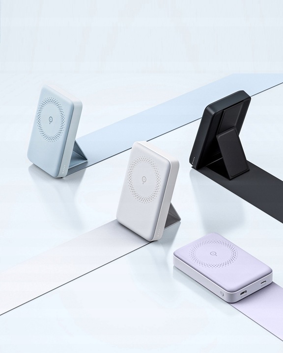INNOSTYLE POWERMAG 2W1 SZYBKI POWERBANK INDUKCYJNY DO MAGSAFE 10000 STOJAK