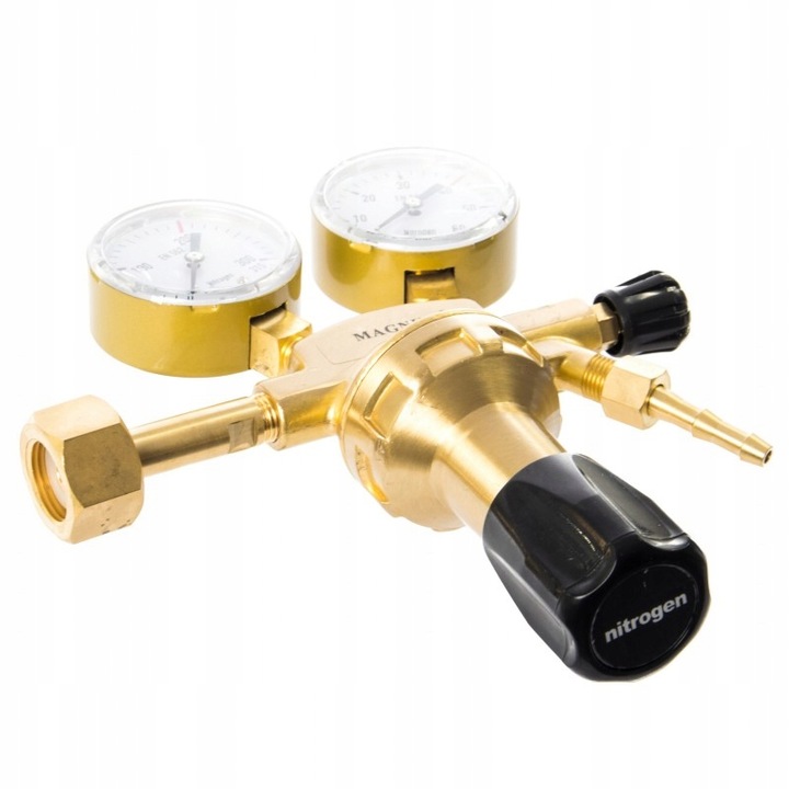 REDUKTOR AZOT PROFI TYP GCE 40 BAR 2 manometry do azotu NITROGEN 40bar