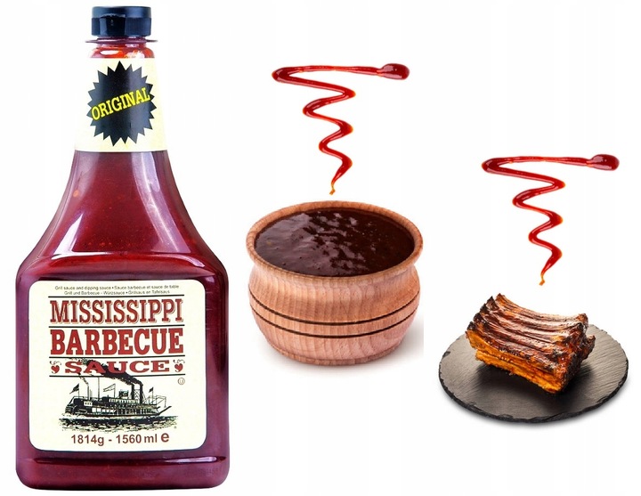 SOS BBQ MISSISSIPPI BARBECUE ORIGINAL 1814 g/1560 ml
