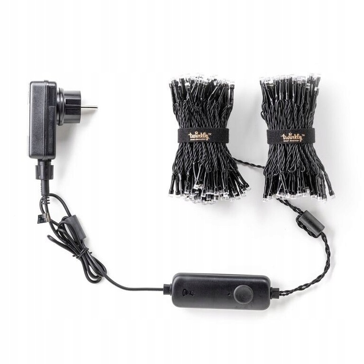 Twinkly Strings Lampki Choinkowe, Wielokolorowe, 400 Diod LED zewnątrz J391