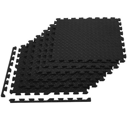 Mata podłogowa 120x180 cm Puzzle EVA pod sprzęt do ćwiczeń ANTYPOŚLIZGOWE