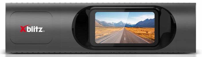 XBlitz V4 Professional 2.5K WiFi wideo-rejestrator DVR do auta +kamera tył