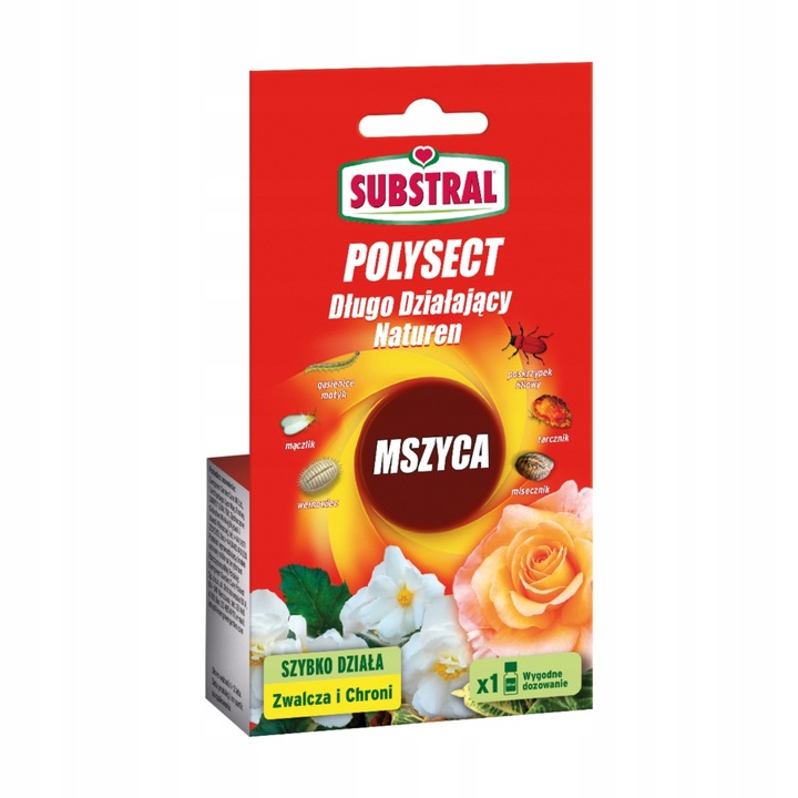 Substral Polysect Na Mszyce Zwalcza SZKODNIKI Owadobójczy Naturen 20 ml x3