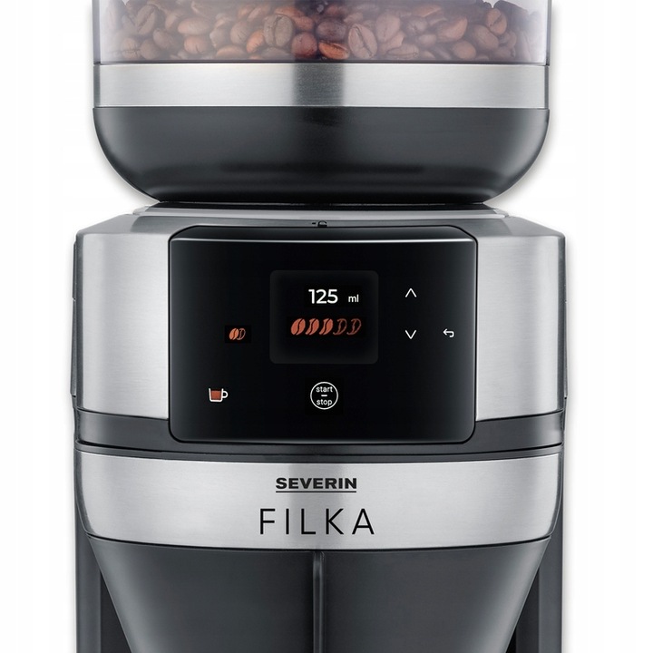 SEVERIN KA 4852 FILKA Automatyczny ekspres przelewowy do kawy, 1520W, 2 L