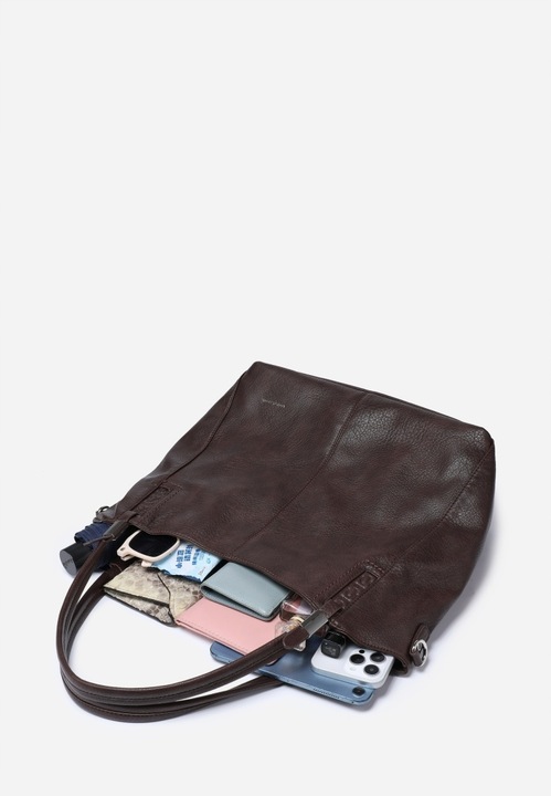 Torebka damska LUIGISANTO V6600 Coffe