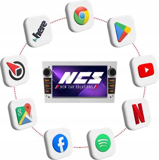 RADIO NAWIGACJA ANDROID OPEL ASTRA H CORSA D ZAFIRA B VECTRA C BLUETOOTH