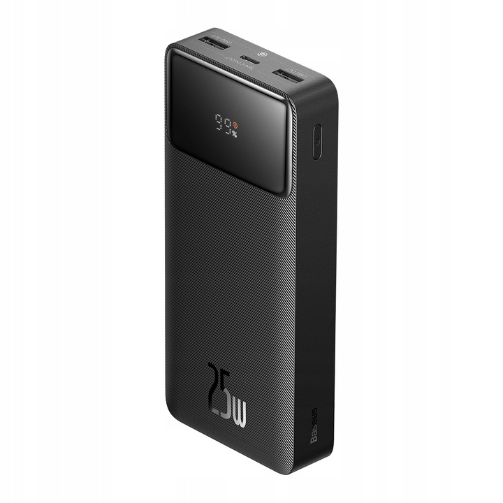 SZYBKI POWERBANK BASEUS 20000MAH 25W PD 3x USB USB-C 3A QC 3.0 UNIWERSALNY