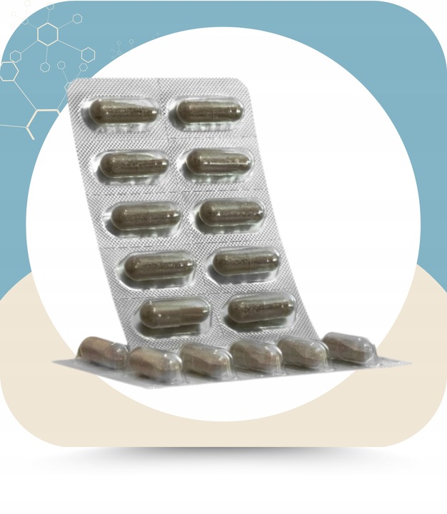 Kolagen liofilizowany Zdrowe Stawy Mocne Kości kapsułki Algi Wit.E x60 kaps