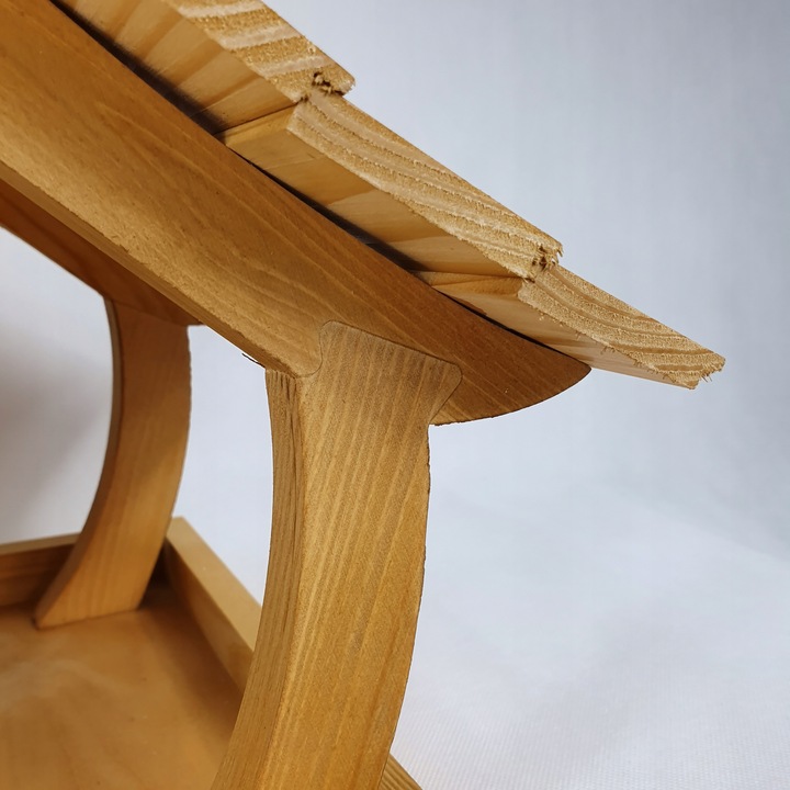 Karmnik dla ptaków zimujących Duży XL domek, budka