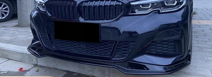 DOKŁADKA ZDERZAKA PRZÓD BMW G20 G21 PRZEDLIFT 2019-2022 MPERFORMANCE CZARNY