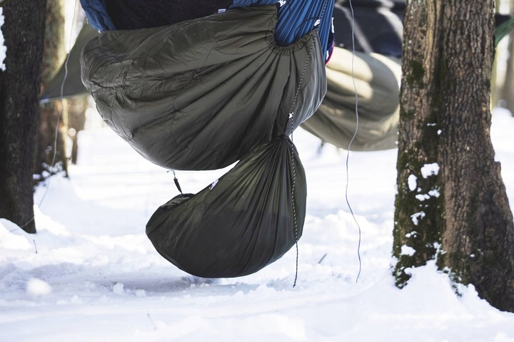 Mini hamak na sprzęt Lesovik Huba mayfly green