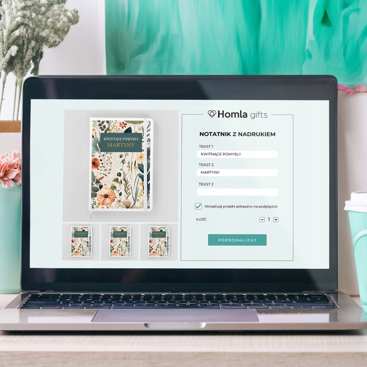 Butelka termiczna dla niej 420ml GRAWER PREZENT upominek dla PANNY MŁODEJ