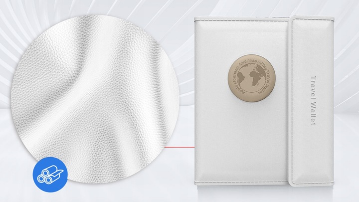 Lokalizator GPS MILI portfel podróżny z lokalizatorem MiTag APPLE IOS