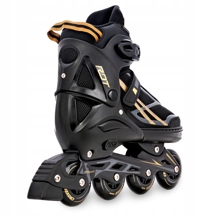 Rolki Regulowane Croxer Radiant Gold 39-42 Abec-9