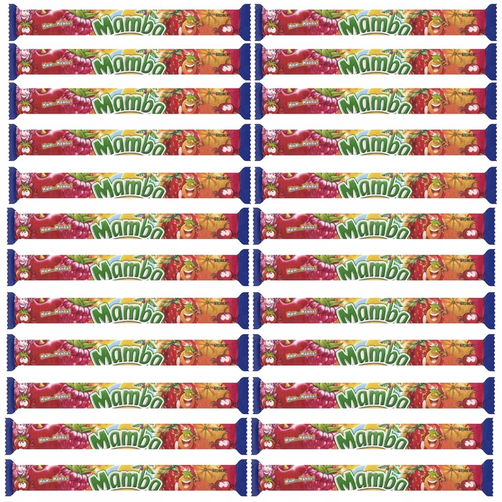 MAMBA Guma Rozpuszczalna 4szt 106G (op24szt)