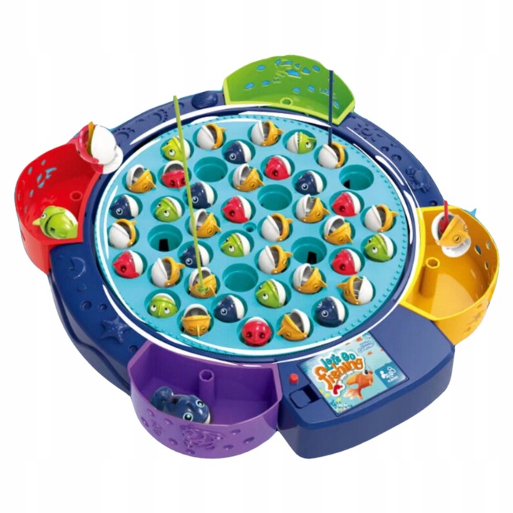 GRA ZRĘCZNOŚCIOWA RODZINNA ŁOWIENIE RYBEK WĘDKOWANIE 4 OS. WOOPIE