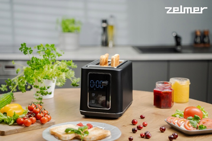 TOSTER ZELMER OPIEKACZ KANAPEK 7 POZIOMÓW ELEKTRYCZNY TOSTY 2 KROMKI 750W