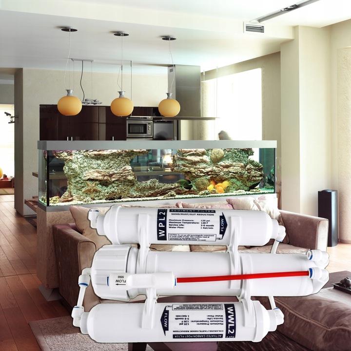 Filtr odwrócona osmoza RO3 akwarystyczna 100 GPD!!