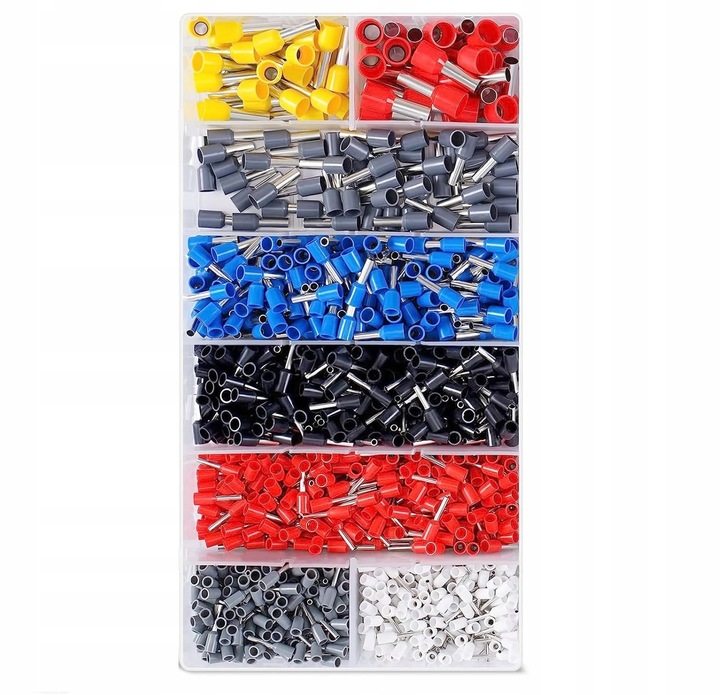 ZACISKARKA DO TULEJEK PRASKA KONEKTORÓW KOŃCÓWEK KABLI 1200 TULEJEK