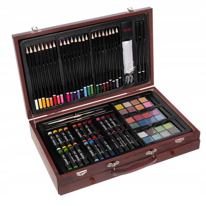 Zestaw do Malowania Artystyczny dla Dzieci Walizka Malarski Plastyczny Duży