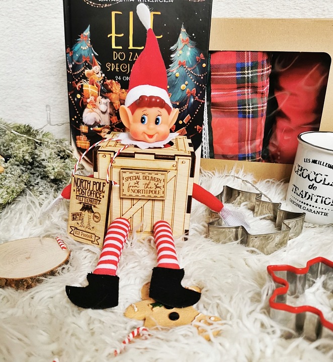 ELF PSOTNIK maskotka on behaving badly zabawa krasnal skrzat figurka