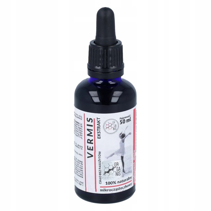 VERMIS krople ciało bez pasożytów glisty lamblie 50ml