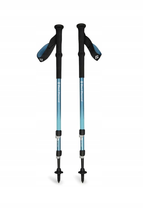 Kije trekkingowe Black Diamond Trail Back niebieskie