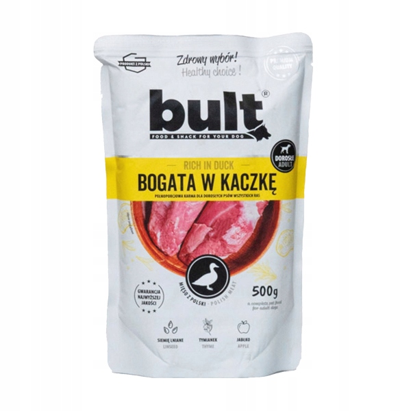 BULT Mokra karma dla psa Mix smaków 12x500g