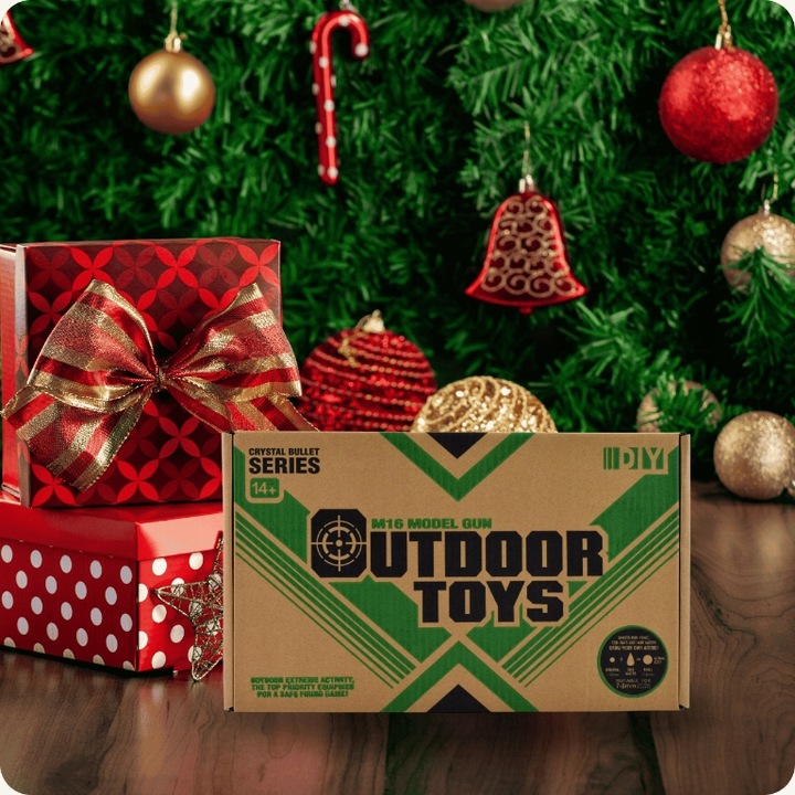 BEZPIECZNY WIELKI KARABIN NA KULKI ŻELOWE AUTOMAT MASZYNOWY PISTOLET BROŃ