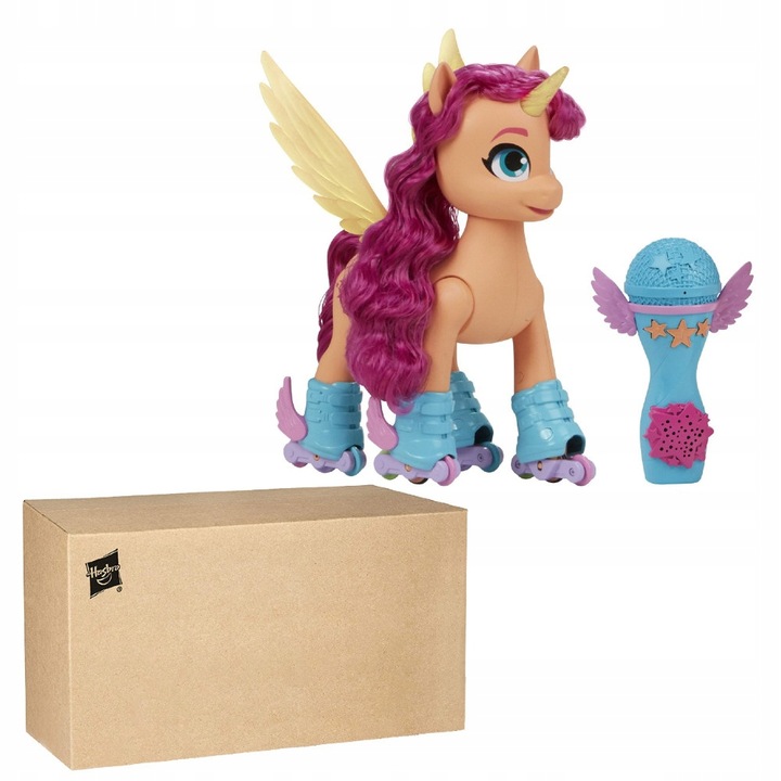 MY LITTLE PONY ŚPIEWAJĄCA SUNNY JEŹDZI NA ROLKACH F1786 HASBRO + MELODIE