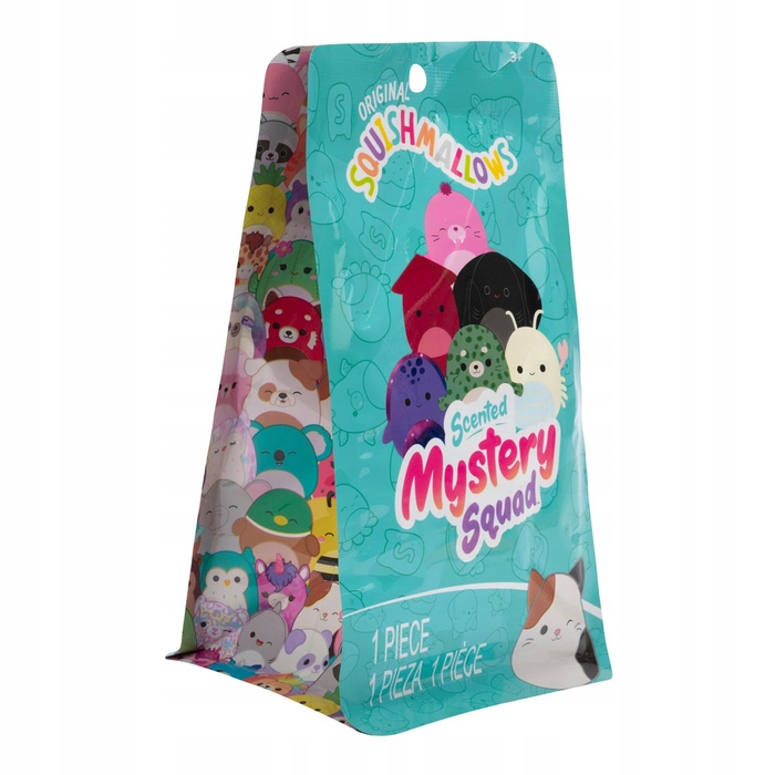 SQUISHMALLOWS Mystery Squad Tajemnicza Torba pluszak 13 cm