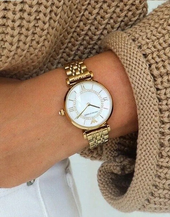 ZEGAREK EMPORIO ARMANI AR1907 GIANNI ORYGINALNY CERTYFIKAT GW24 + PUDEŁKO